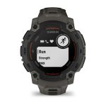 Умные часы Garmin Instinct E 45 мм Black with Charcoal Band (010-...
