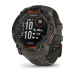 Умные часы Garmin Instinct 3 50 мм SOLAR Black with Charcoal Band...
