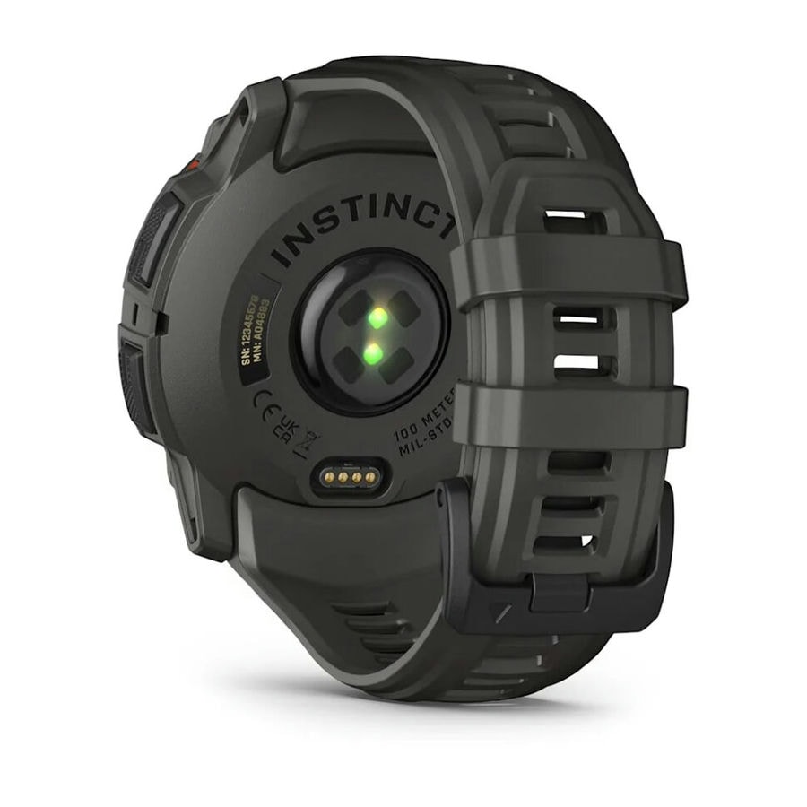 Умные часы Garmin Instinct 3 50 мм SOLAR Black with Charcoal Band...