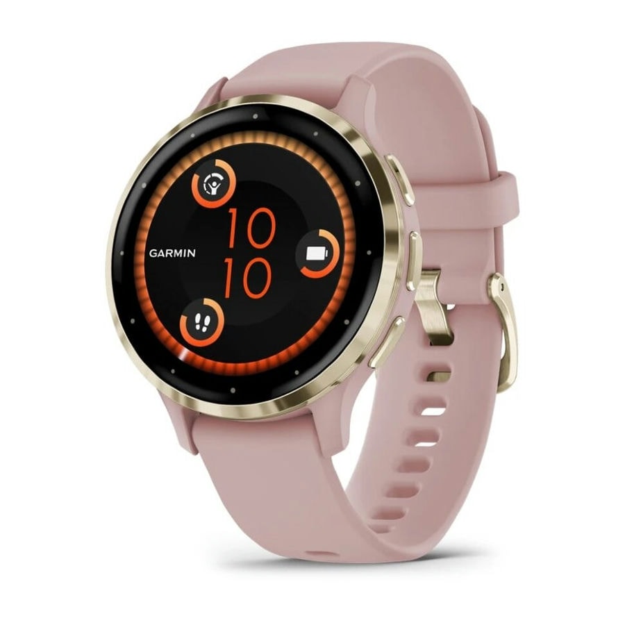 Умные часы Garmin Venu 3S 41 мм Soft Gold Stainless Steel Bezel w...