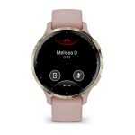 Умные часы Garmin Venu 3S 41 мм Soft Gold Stainless Steel Bezel w...
