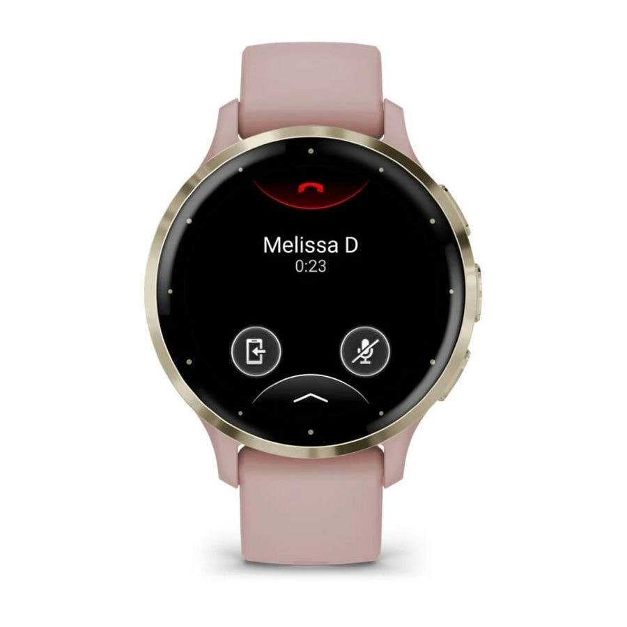 Умные часы Garmin Venu 3S 41 мм Soft Gold Stainless Steel Bezel w...