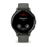 Умные часы Garmin Venu 3S 41 мм Slate Stainless Steel Bezel with ...