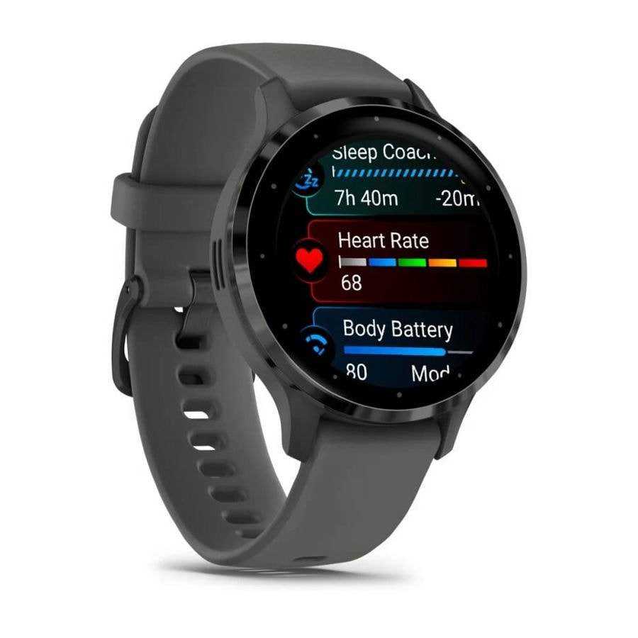 Умные часы Garmin Venu 3S 41 мм Slate Stainless Steel Bezel with ...