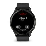 Умные часы Garmin Venu 3 45 мм Slate Stainless Steel Bezel with B...