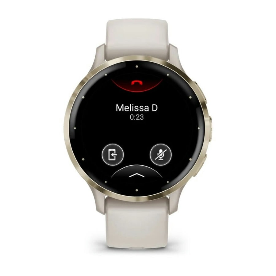 Умные часы Garmin Venu 3S 41 мм Soft Gold Stainless Steel Bezel w...
