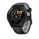 Умные часы Garmin Forerunner 265 46 мм Black Bezel and Case with ...