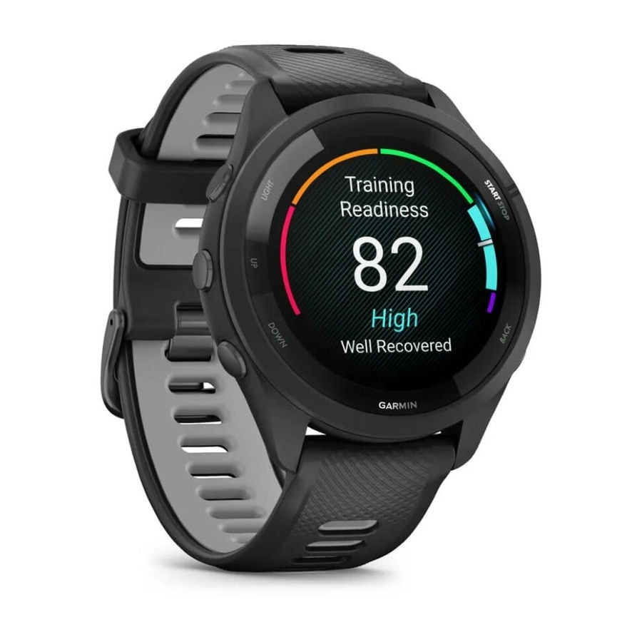 Умные часы Garmin Forerunner 265 46 мм Black Bezel and Case with ...
