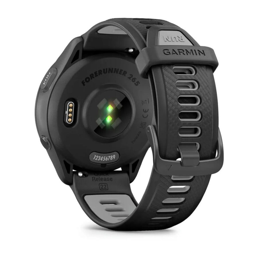 Умные часы Garmin Forerunner 265 46 мм Black Bezel and Case with ...