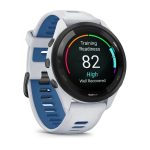 Умные часы Garmin Forerunner 265 46 мм Black Bezel with Whiteston...