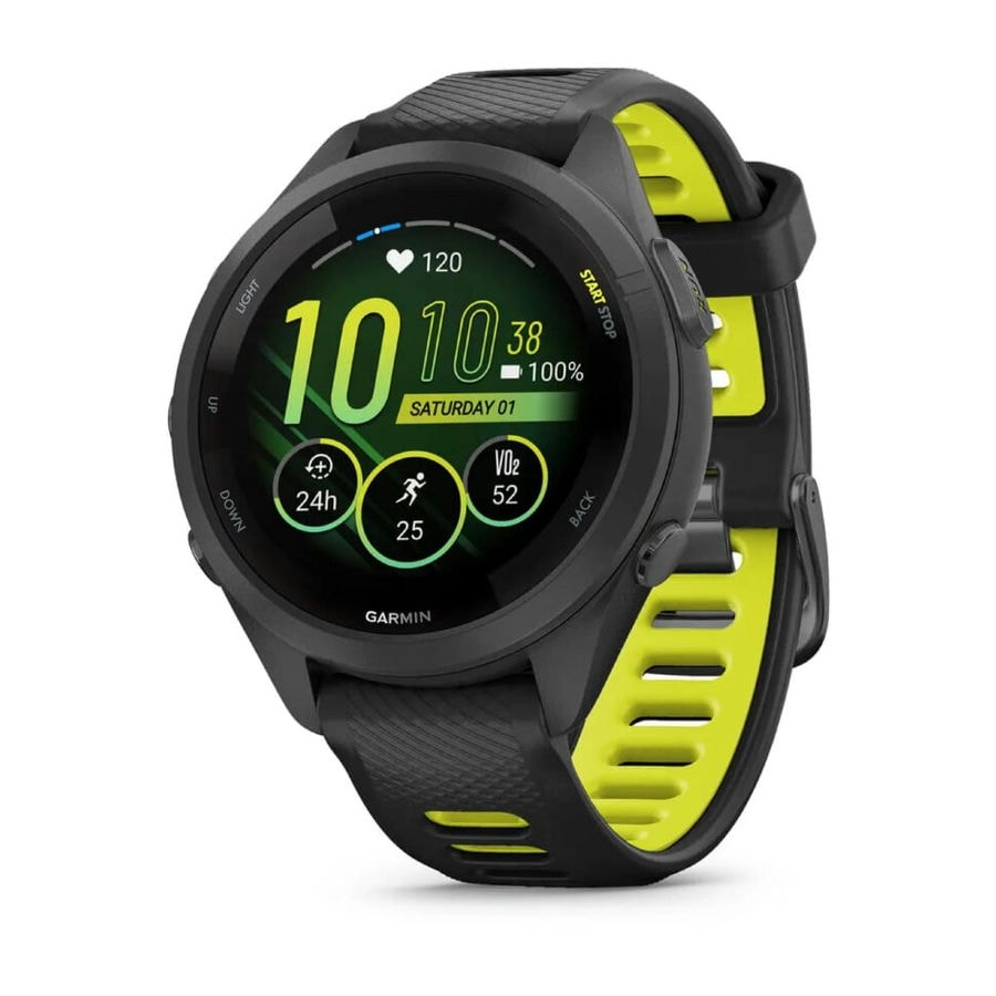Умные часы Garmin Forerunner 265s 42 мм Black Bezel and Case with...