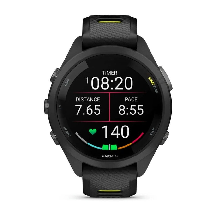 Умные часы Garmin Forerunner 265s 42 мм Black Bezel and Case with...