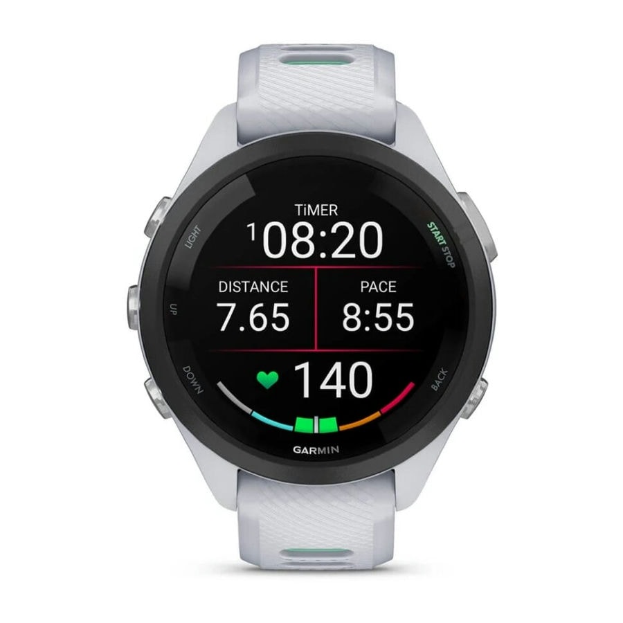 Умные часы Garmin Forerunner 265s 42 мм Black Bezel with Whitesto...
