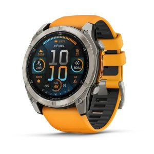 Умные часы Garmin Fenix 8 51 мм AMOLED Sapphire Titanium with Spa...