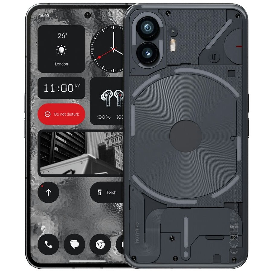 Смартфон Nothing Phone (2) 12/256 ГБ Черный (Black)