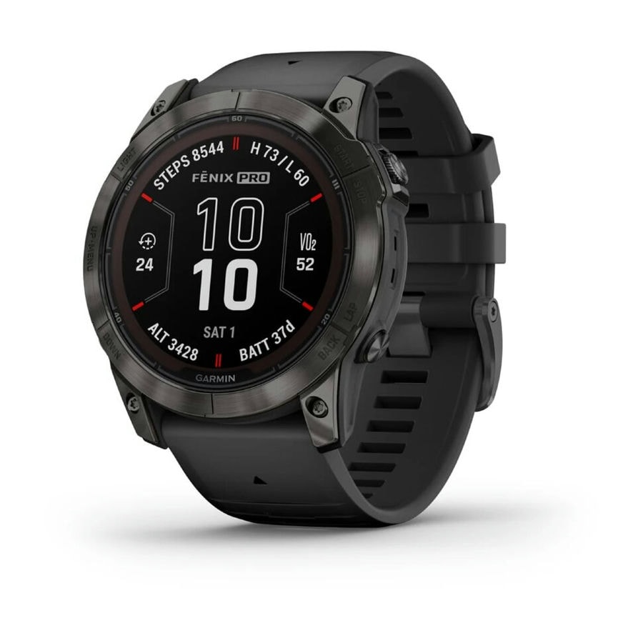 Умные часы Garmin Fenix 7X Pro 51 мм SOLAR Sapphire Carbon Gray D...