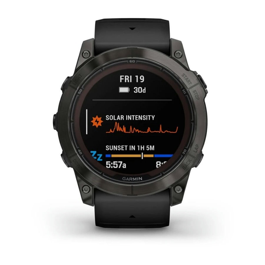 Умные часы Garmin Fenix 7X Pro 51 мм SOLAR Sapphire Carbon Gray D...