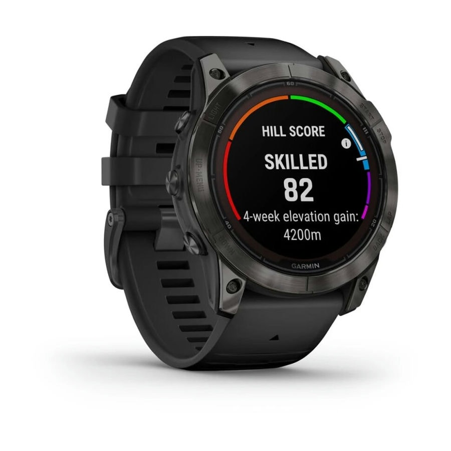 Умные часы Garmin Fenix 7X Pro 51 мм SOLAR Sapphire Carbon Gray D...
