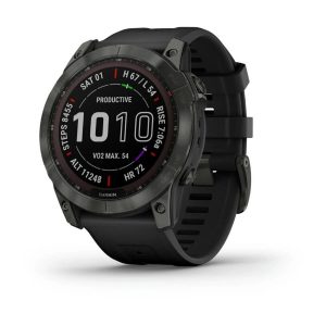 Умные часы Garmin Fenix 7X 51 мм SOLAR Sapphire Carbon Gray DLC T...