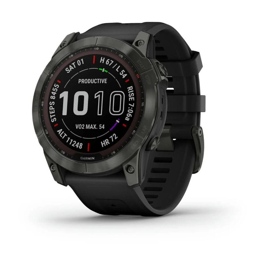 Умные часы Garmin Fenix 7X 51 мм SOLAR Sapphire Carbon Gray DLC T...
