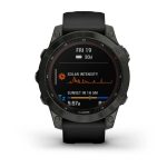 Умные часы Garmin Fenix 7 47 мм SOLAR Sapphire Carbon Grey DLC Ti...