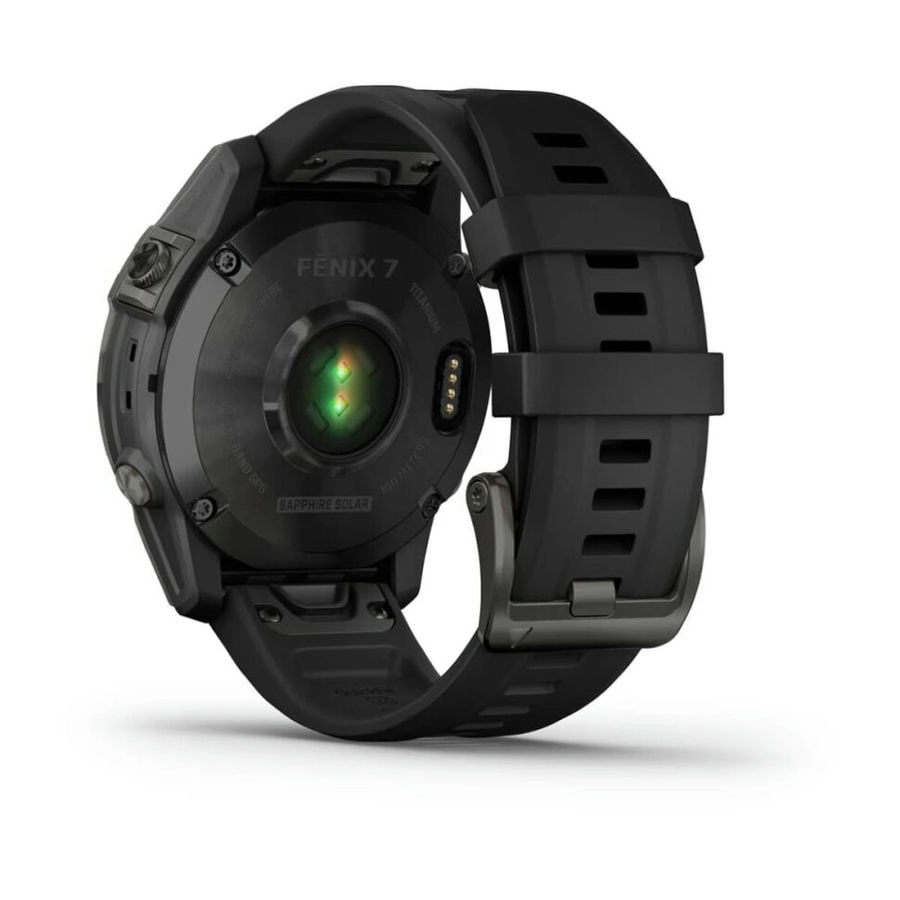 Умные часы Garmin Fenix 7 47 мм SOLAR Sapphire Carbon Grey DLC Ti...