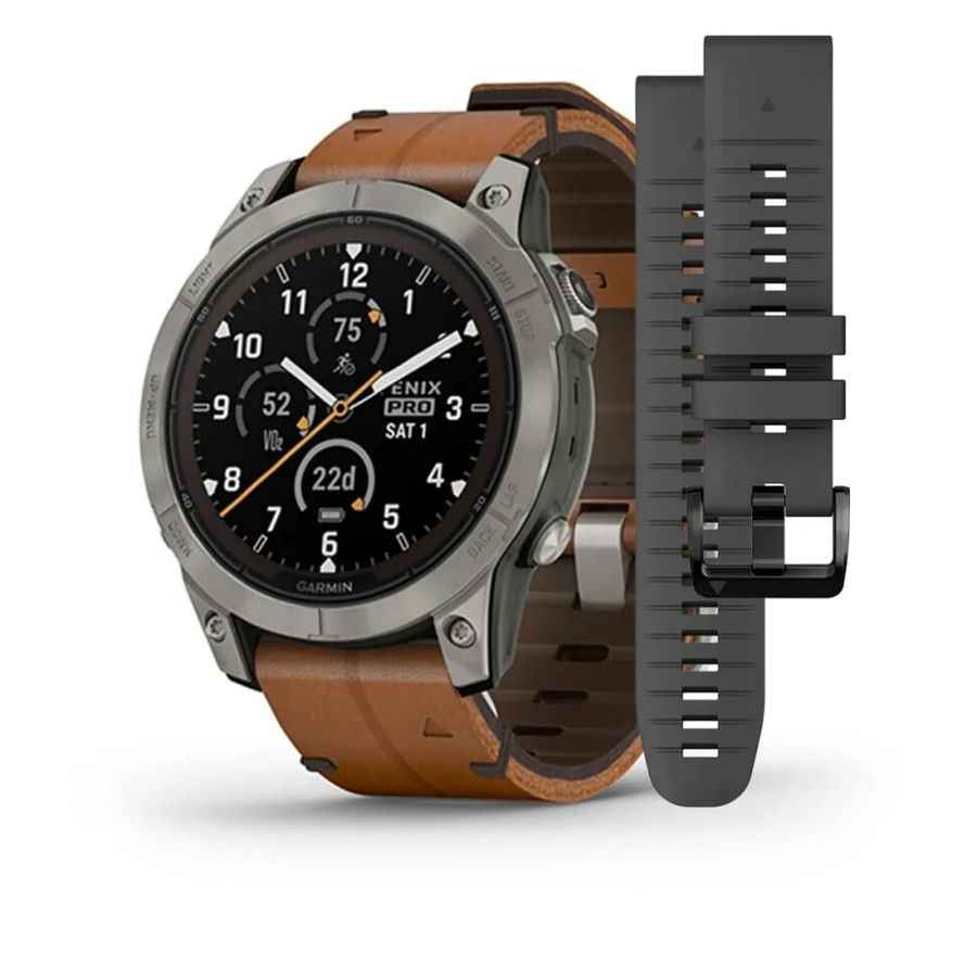 Умные часы Garmin Fenix 7 Pro 47 мм SOLAR Sapphire Titanium with ...