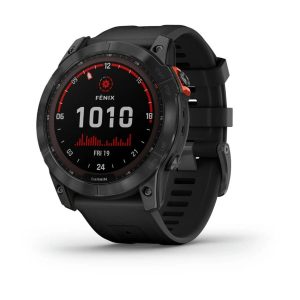 Умные часы Garmin Fenix 7X 51 мм SOLAR Slate Grey with Black Band...