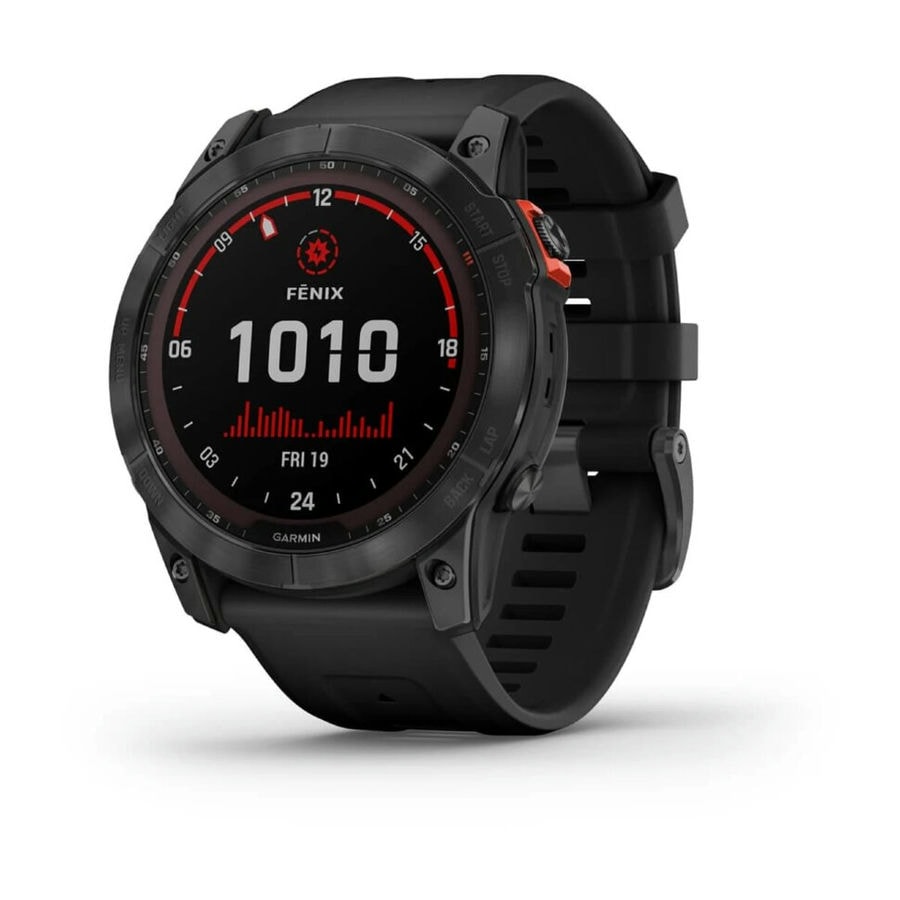 Умные часы Garmin Fenix 7X 51 мм SOLAR Slate Grey with Black Band...