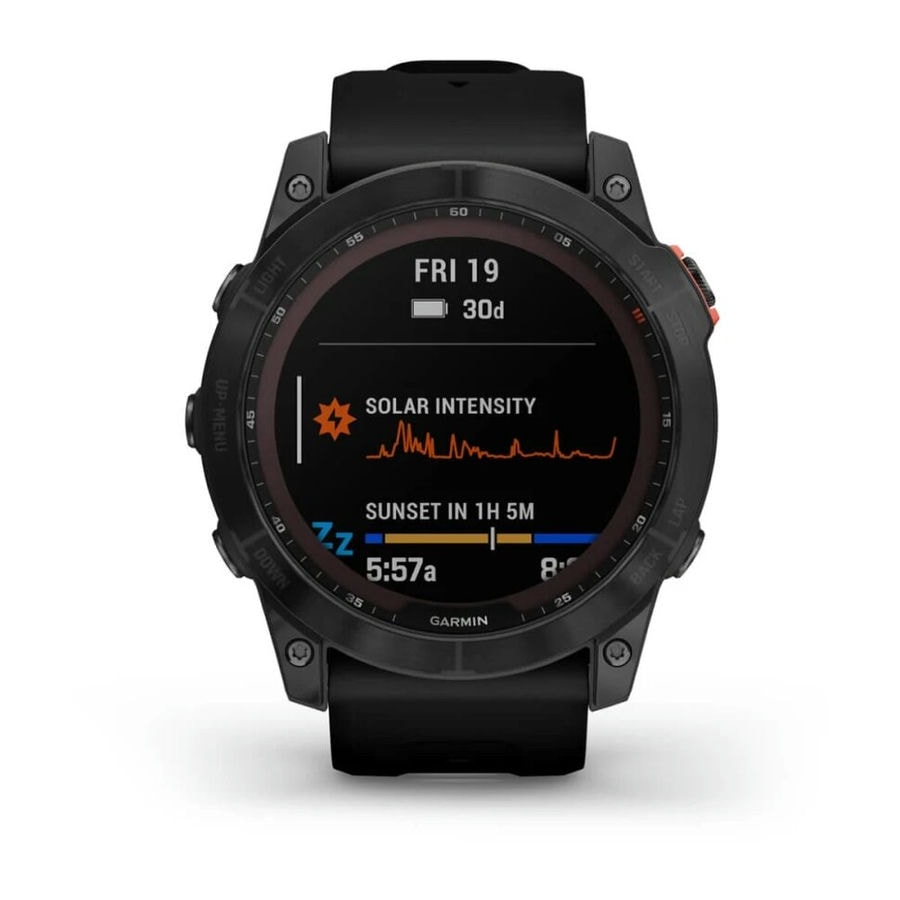 Умные часы Garmin Fenix 7X 51 мм SOLAR Slate Grey with Black Band...