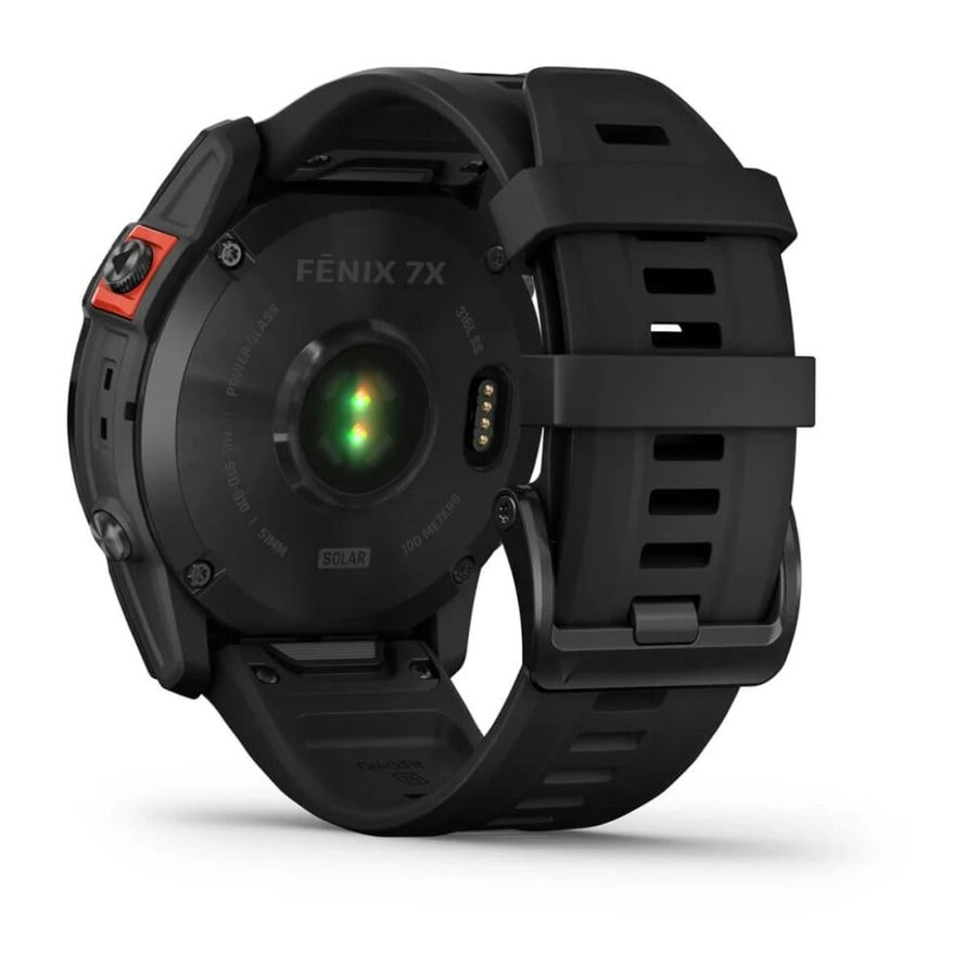 Умные часы Garmin Fenix 7X 51 мм SOLAR Slate Grey with Black Band...