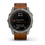 Умные часы Garmin Fenix 7X 51 мм SOLAR Sapphire Titanium with Che...