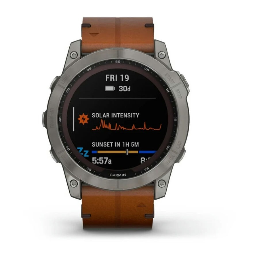 Умные часы Garmin Fenix 7X 51 мм SOLAR Sapphire Titanium with Che...