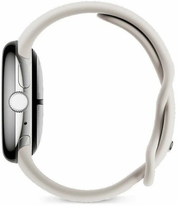 Умные часы Google Pixel Watch 2 41 мм Wi-Fi Серебряный (Silver/Po...