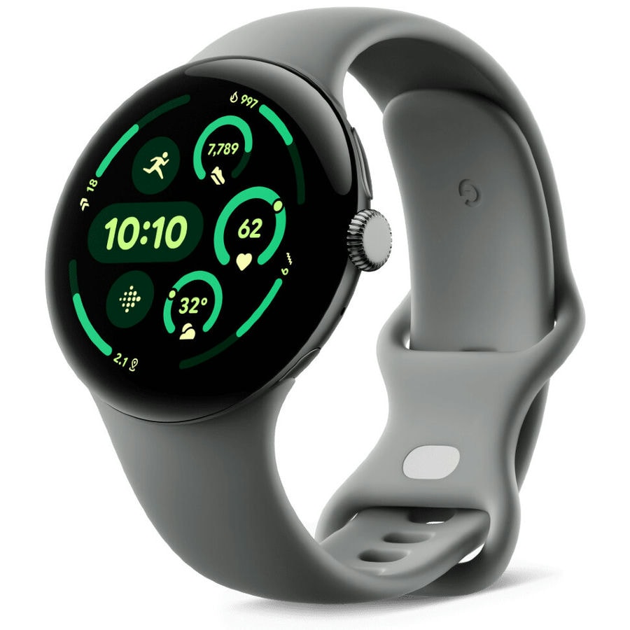 Умные часы Google Pixel Watch 3 45 мм Wi-Fi Серый (Graphite/Hazel...