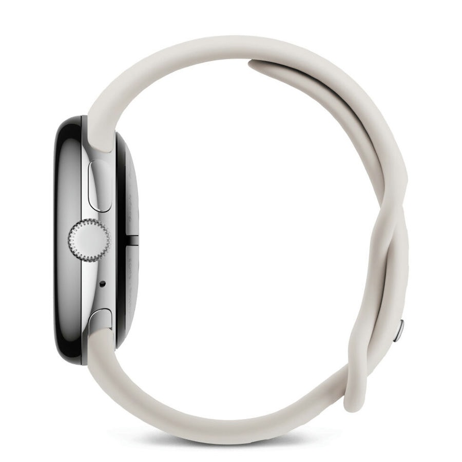 Умные часы Google Pixel Watch 3 41 мм Wi-Fi Серебряный (Silver/Po...