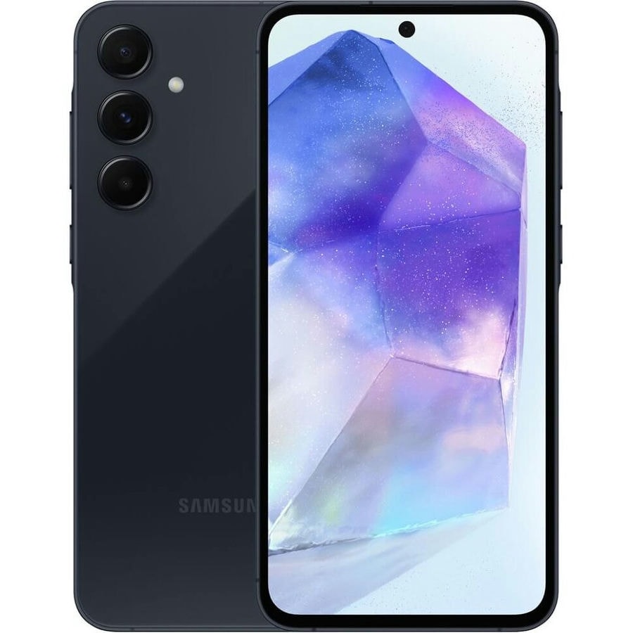 Смартфон Samsung Galaxy A55 5G 12/256 ГБ Черный (Awesome Navy)