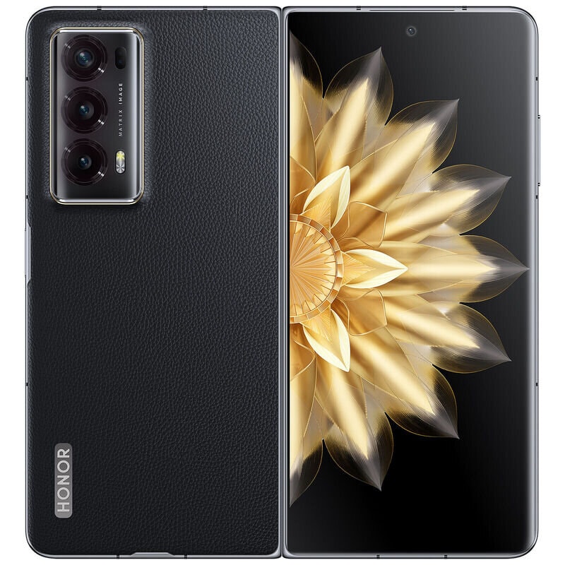 Смартфон HONOR Magic V2 16/512 ГБ Черный (Leather Black)