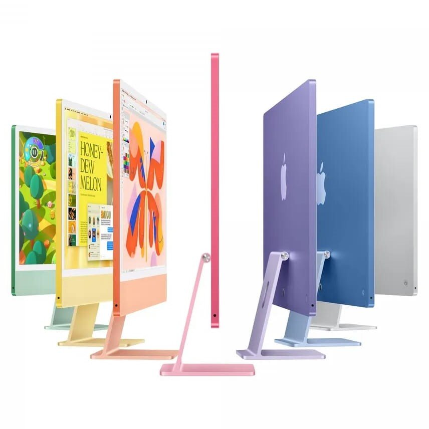 Моноблок Apple iMac 24″ 2024 Retina 4.5K MWUW3 (M4 10-core ...