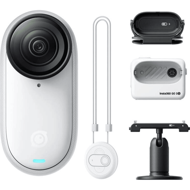 Экшн-камера Insta360 GO 3S Standard Bundle 128 ГБ Белый (Arctic W...