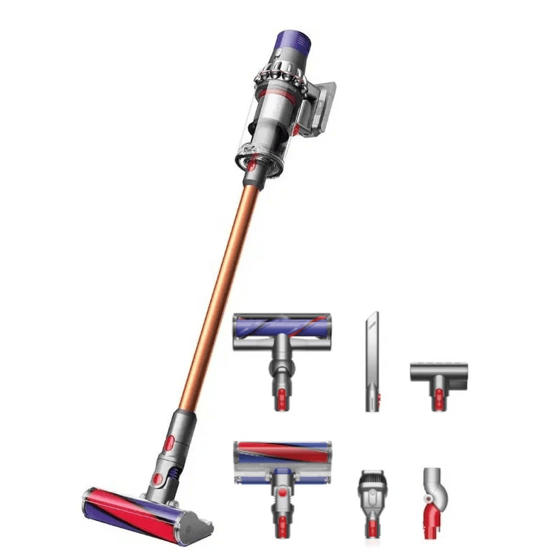 Вертикальный беспроводной пылесос Dyson Cyclone V10 Absolute (SV27) Nickel/Copper (вилка EU)