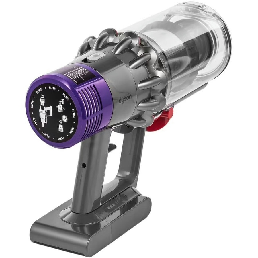 Вертикальный беспроводной пылесос Dyson Cyclone V10 Total Clean (SV27) Nickel/Black (вилка CN)