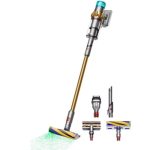 Вертикальный беспроводной пылесос Dyson V15 Detect Absolute (SV47) Gold/Gold (вилка CN)