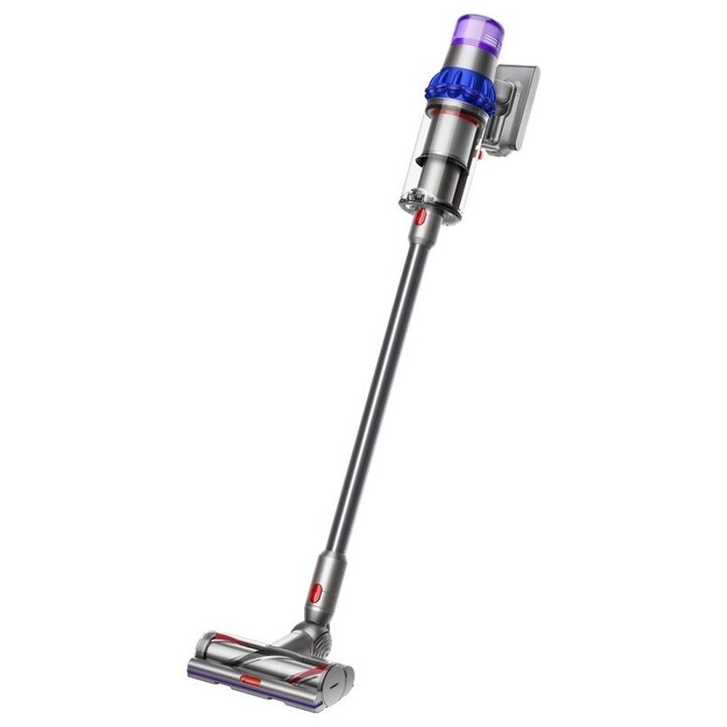 Вертикальный беспроводной пылесос Dyson V15 Detect Fluffy (SV47) Blue/Nickel (вилка CN)