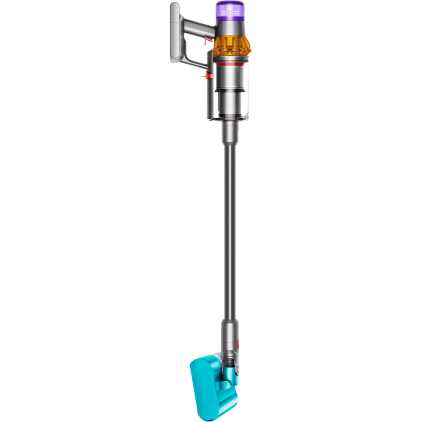 Вертикальный беспроводной пылесос Dyson V15s Detect Submarine (SV47) Yellow/Nickel (вилка EU)
