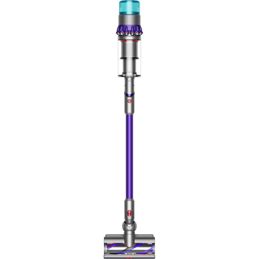 Вертикальный беспроводной пылесос Dyson Gen5 Detect Absolute (SV23) Iron/Purple (вилка EU)
