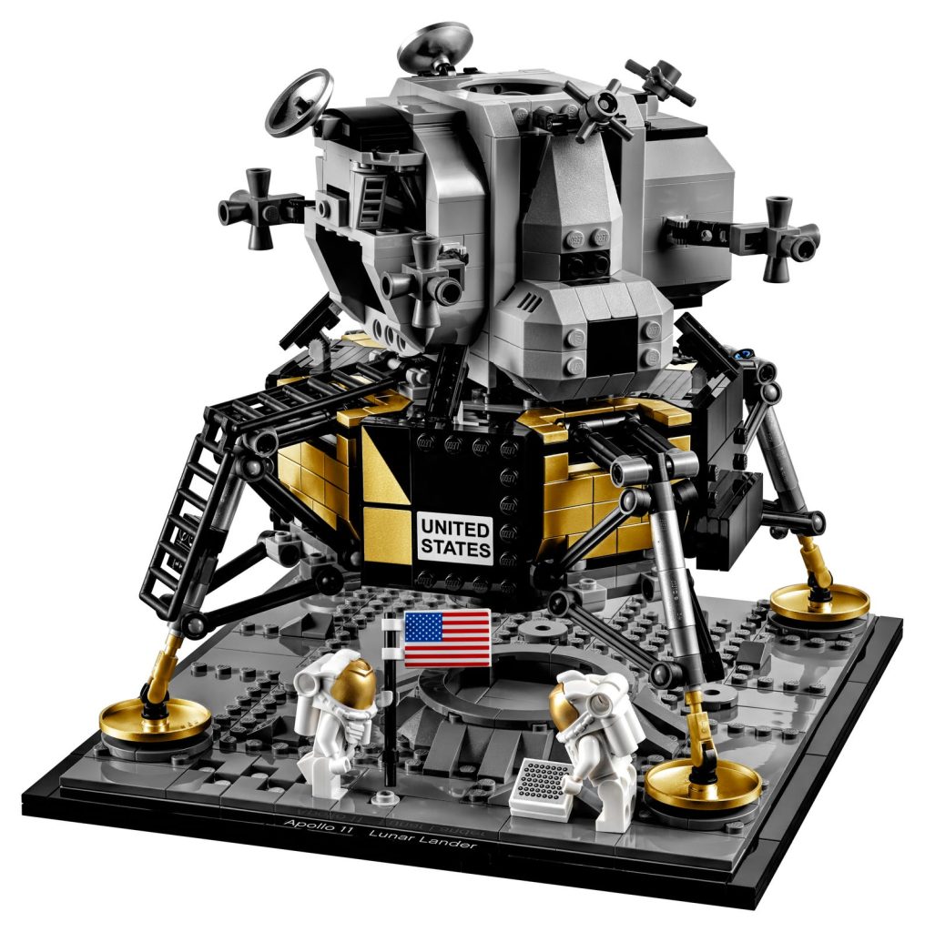 Конструктор Lego NASA 10266 Лунный модуль корабля «Апполон 11» НА...