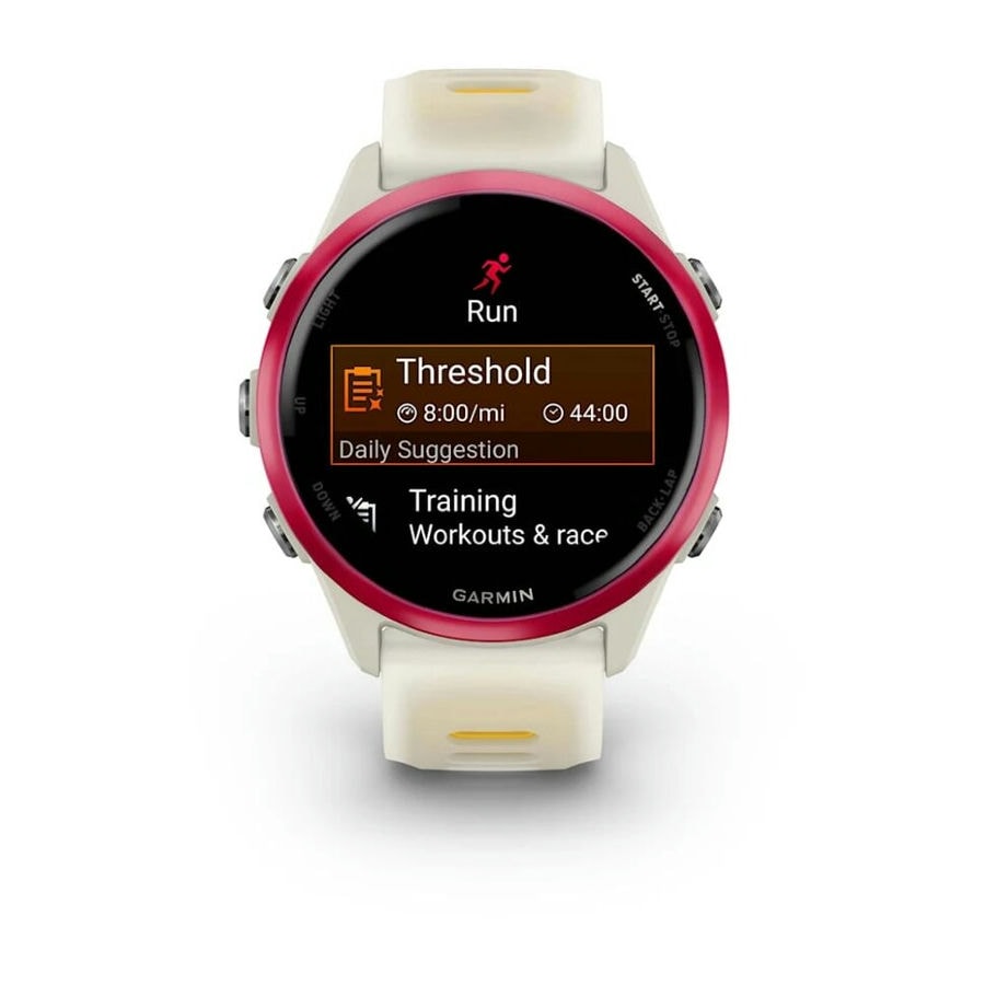 Умные часы Garmin Forerunner 570 42 мм Raspberry Aluminum with Tr...