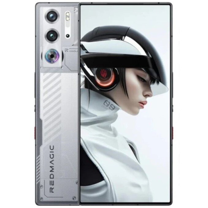 Смартфон ZTE Nubia RedMagic 9 Pro 12/256 ГБ Серебро (Snowfall Sil...
