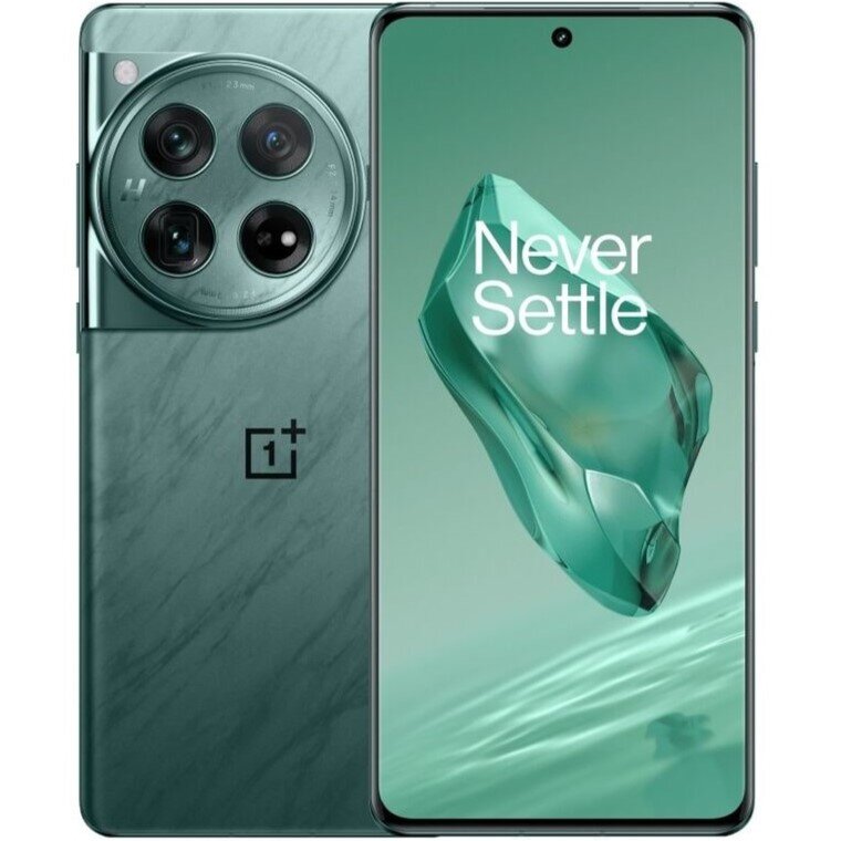 Смартфон OnePlus 12 16/512 ГБ Зеленый (Flowy Emerald)